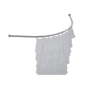 Карниз для ванны Aquanet Capri 170х110 Хром 156492