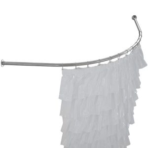 Карниз для ванны Aquanet Fregate 120х120 Хром 179493