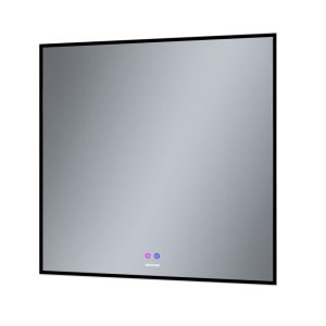 Зеркало Grossman Pragma 80 LED с сенсорным выключателем и подогревом Черный матовый 1880802