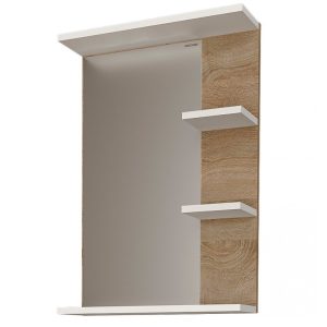 Зеркало Grossman Поло 47 Дуб сонома светлый / Белый 204701-1