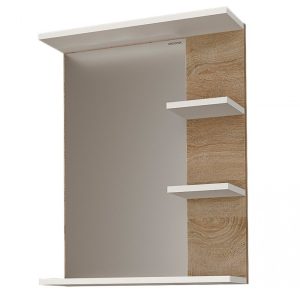 Зеркало Grossman Поло 57 Дуб сонома светлый / Белый 205701-1