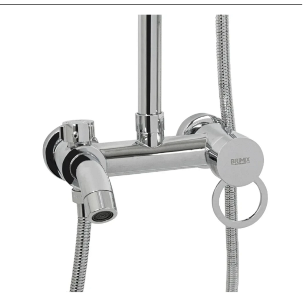 Душевая система Санакс с изливом Хром глянцевый 3074 Душевая система Санакс с изливом Хром глянцевый 3074 — изображение 3