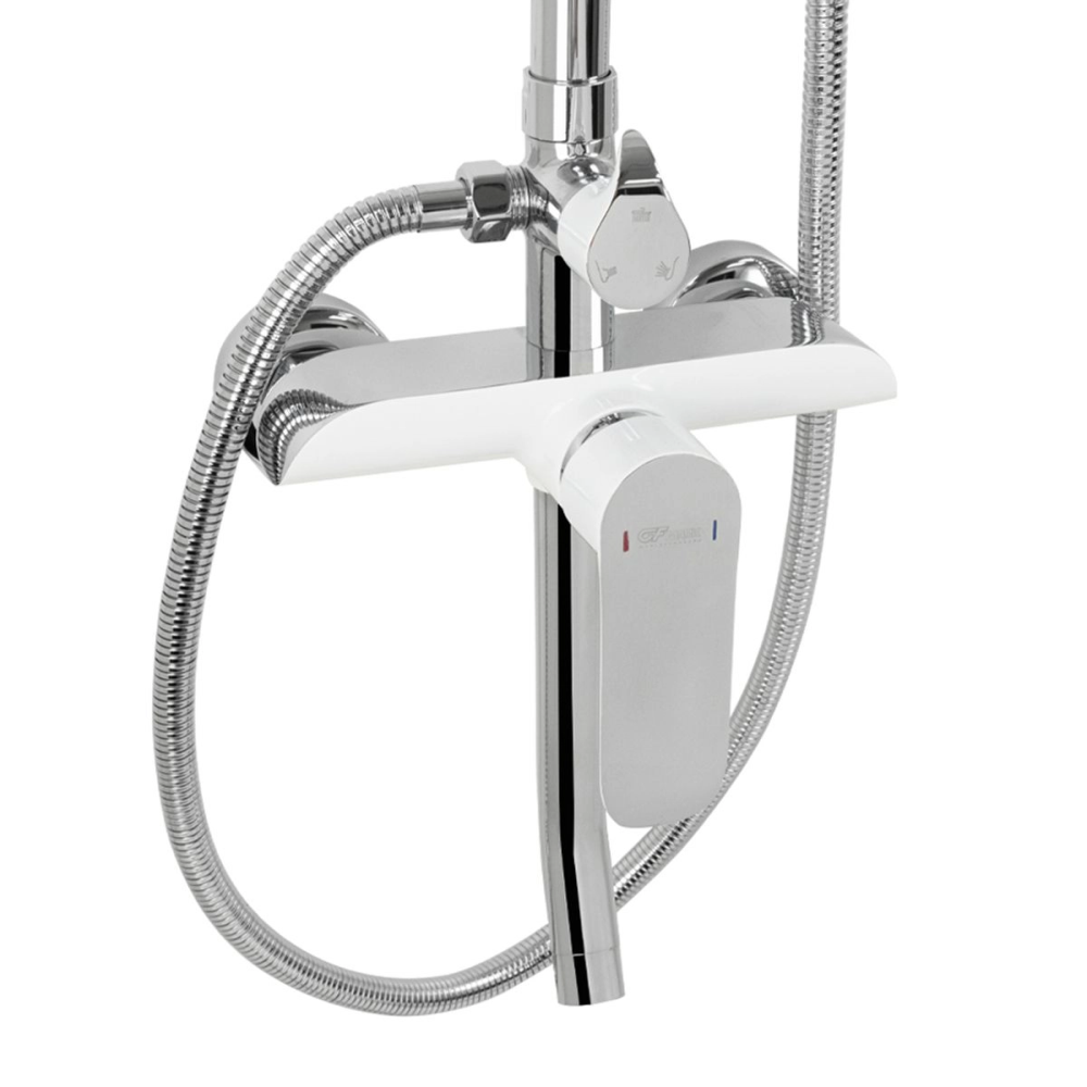 Душевая система Санакс с изливом Хром глянцевый 3089 Душевая система Санакс с изливом Хром глянцевый 3089 — изображение 4