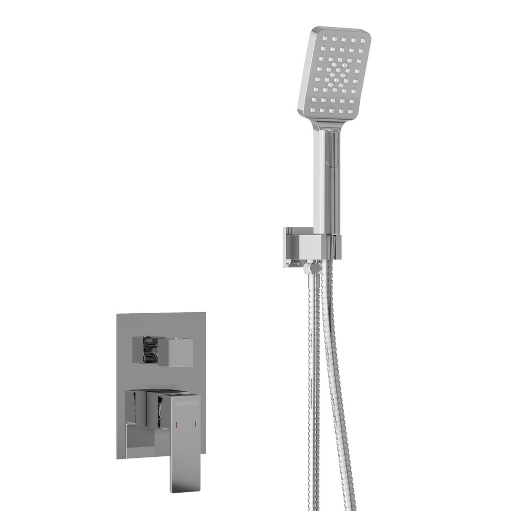 Душевая встройка Grossman Style с изливом Хром глянцевый 501.K35.05.100 Душевая встройка Grossman Style с изливом Хром глянцевый 501.K35.05.100 — изображение 4