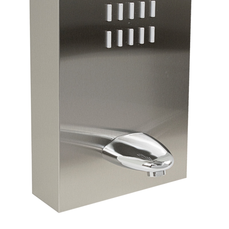 Душевая панель GFmark 55 Хром матовый 5504 Душевая панель GFmark 55 Хром матовый 5504 — изображение 2