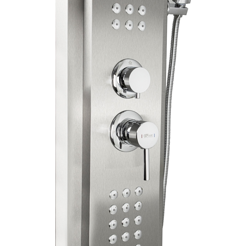 Душевая панель GFmark 55 Хром матовый 5512 Душевая панель GFmark 55 Хром матовый 5512 — изображение 3