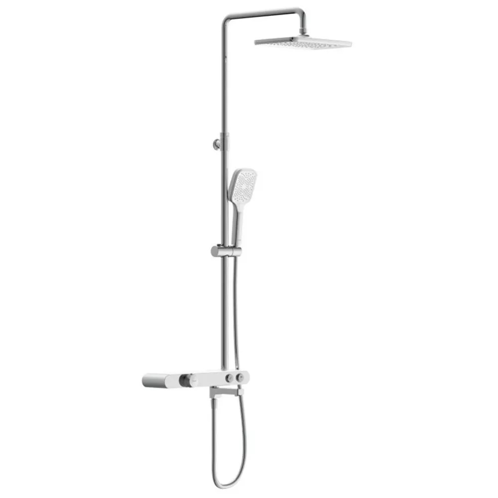 Душевая система Cersanit Vivo с изливом Хром глянцевый 64529 Душевая система Cersanit Vivo с изливом Хром глянцевый 64529