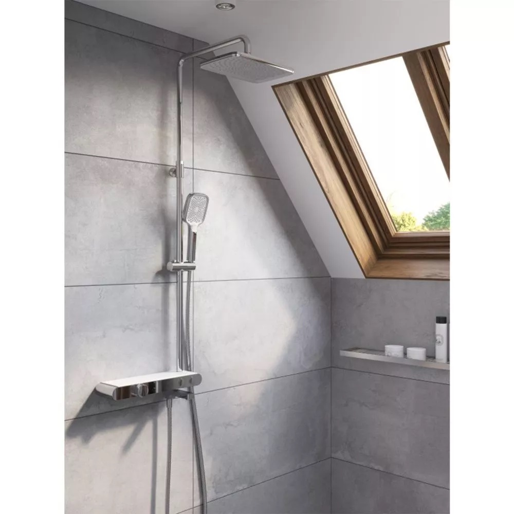 Душевая система Cersanit Vivo с изливом Хром глянцевый 64529 Душевая система Cersanit Vivo с изливом Хром глянцевый 64529 — изображение 3