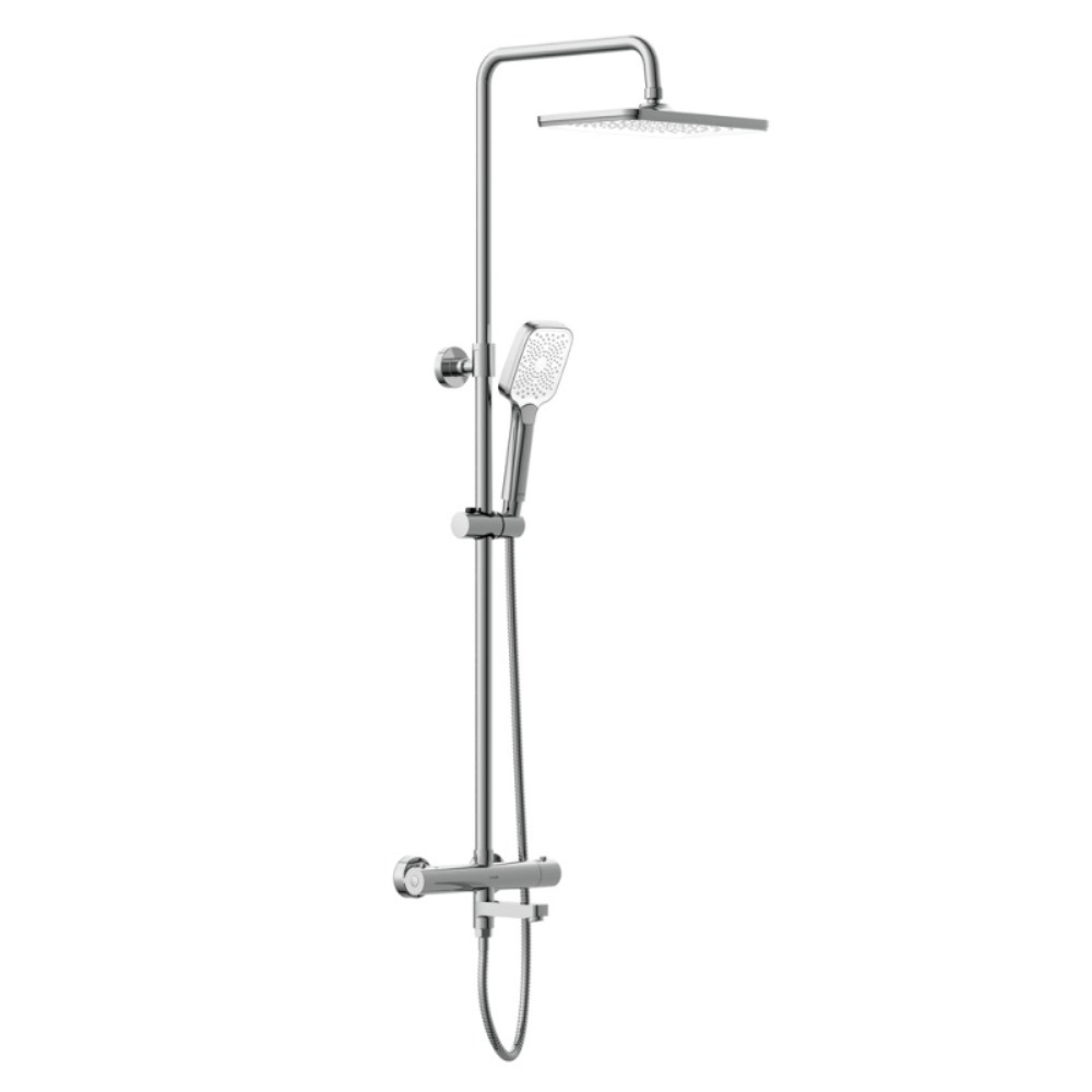 Душевая система Cersanit Vivo с изливом Хром глянцевый 64530 Душевая система Cersanit Vivo с изливом Хром глянцевый 64530