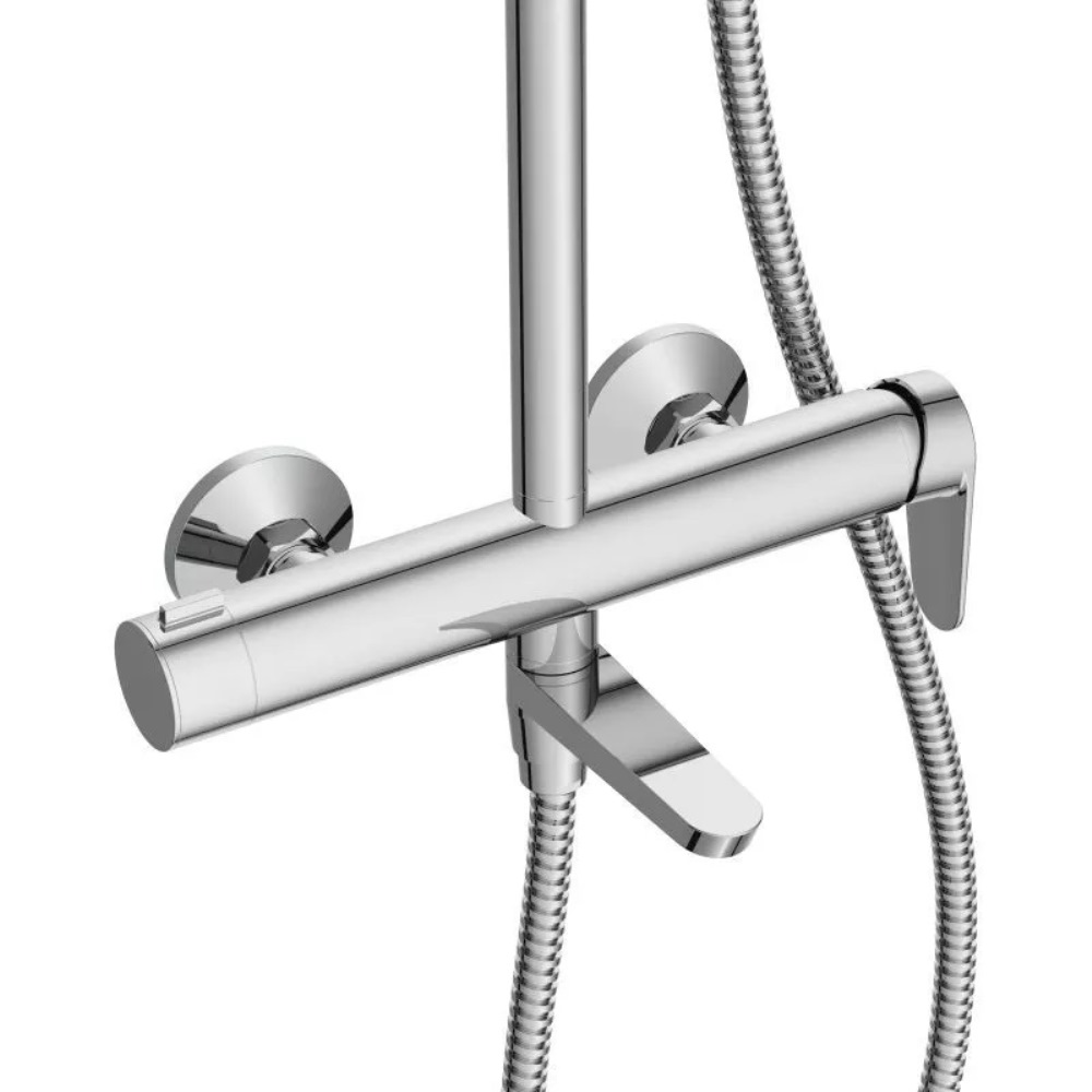 Душевая система Cersanit Lara с изливом Хром глянцевый 68143 Душевая система Cersanit Lara с изливом Хром глянцевый 68143 — изображение 3