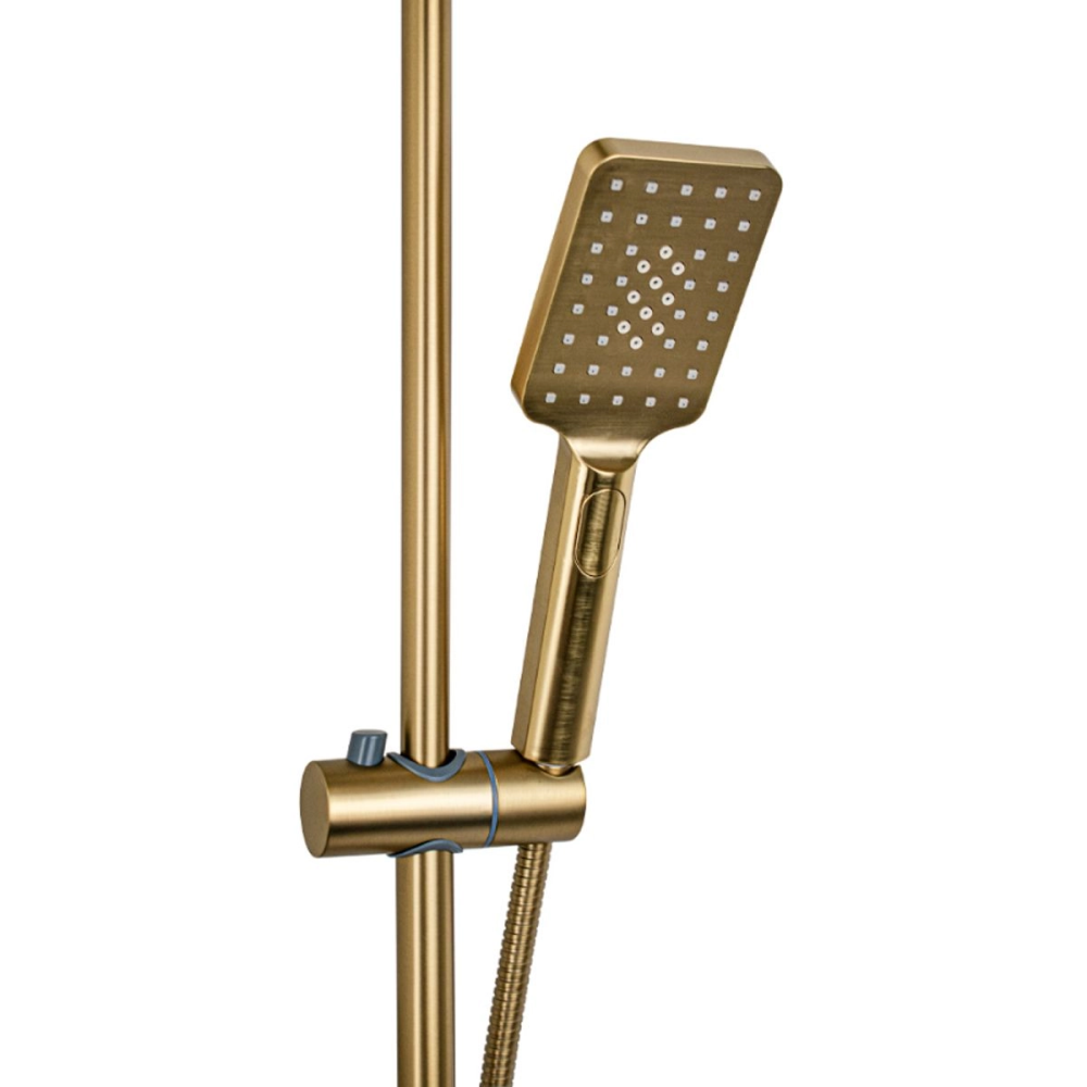 Душевая система Санакс Fabia с изливом Золото матовое 9878 Душевая система Санакс Fabia с изливом Золото матовое 9878 — изображение 4