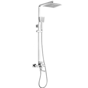 Душевая система Fashun с изливом Хром глянцевый A2420