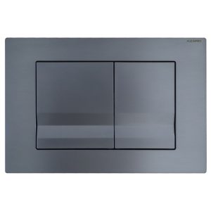 Клавиша смыва Azario New  Оружейная сталь AZ-001.08