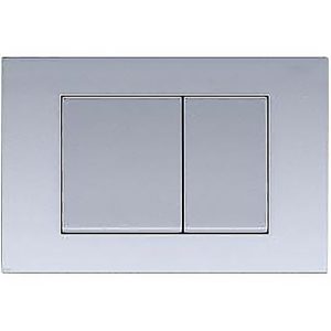 Клавиша смыва Azario Forte  Хром матовый AZ-100-021F