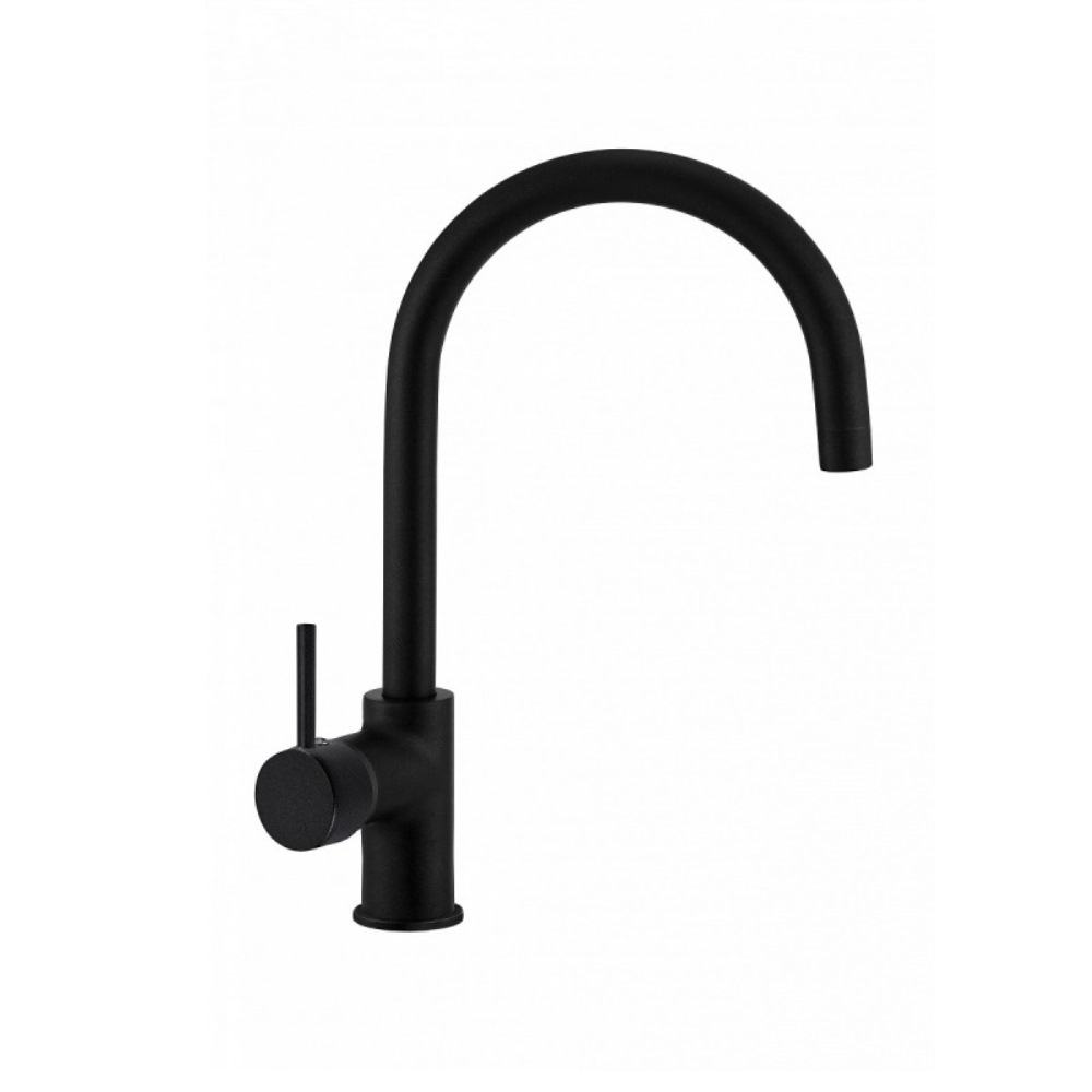 Смеситель для кухни Azario Tasco Черный матовый AZ-151644334 Смеситель для кухни Azario Tasco Черный матовый AZ-151644334
