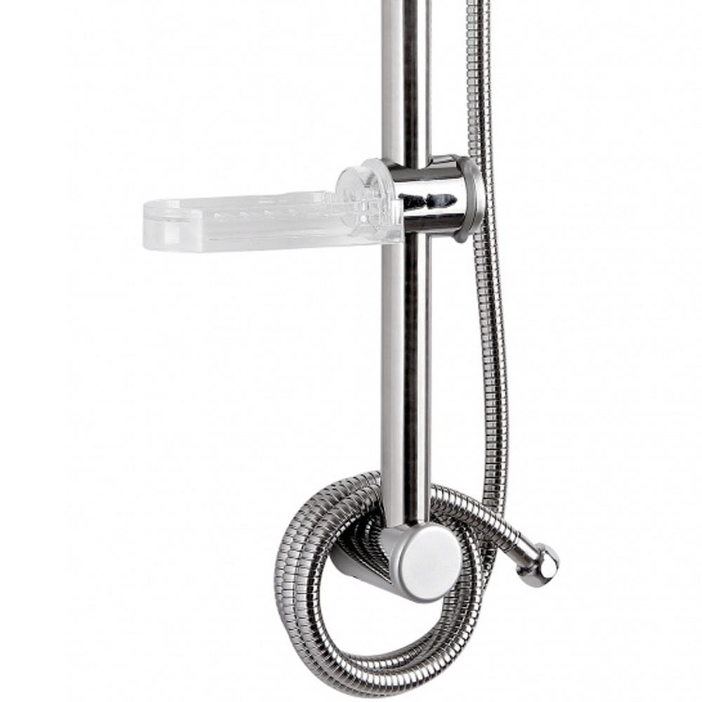 Душевой гарнитур Azario Esta Хром глянцевый AZ-15752010 Душевой гарнитур Azario Esta Хром глянцевый AZ-15752010 — изображение 2