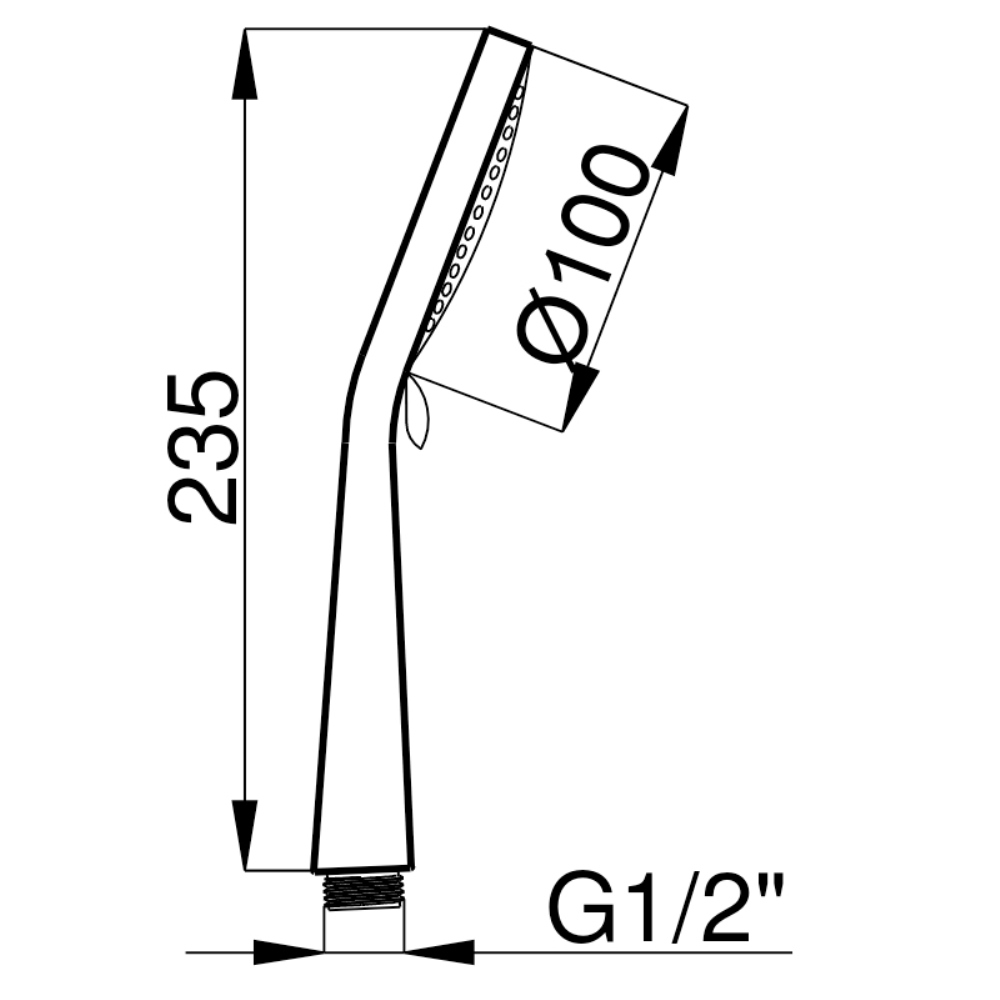 Душевой гарнитур Azario Mano Хром глянцевый AZ-15782010 Душевой гарнитур Azario Mano Хром глянцевый AZ-15782010 — изображение 2