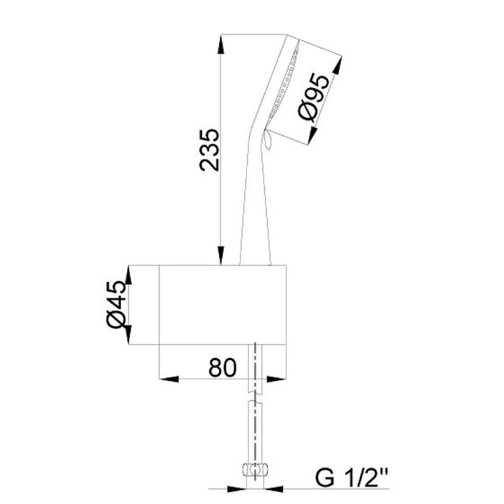 Душевой комплект Azario Mano Хром глянцевый AZ-15786010 Душевой комплект Azario Mano Хром глянцевый AZ-15786010 — изображение 3