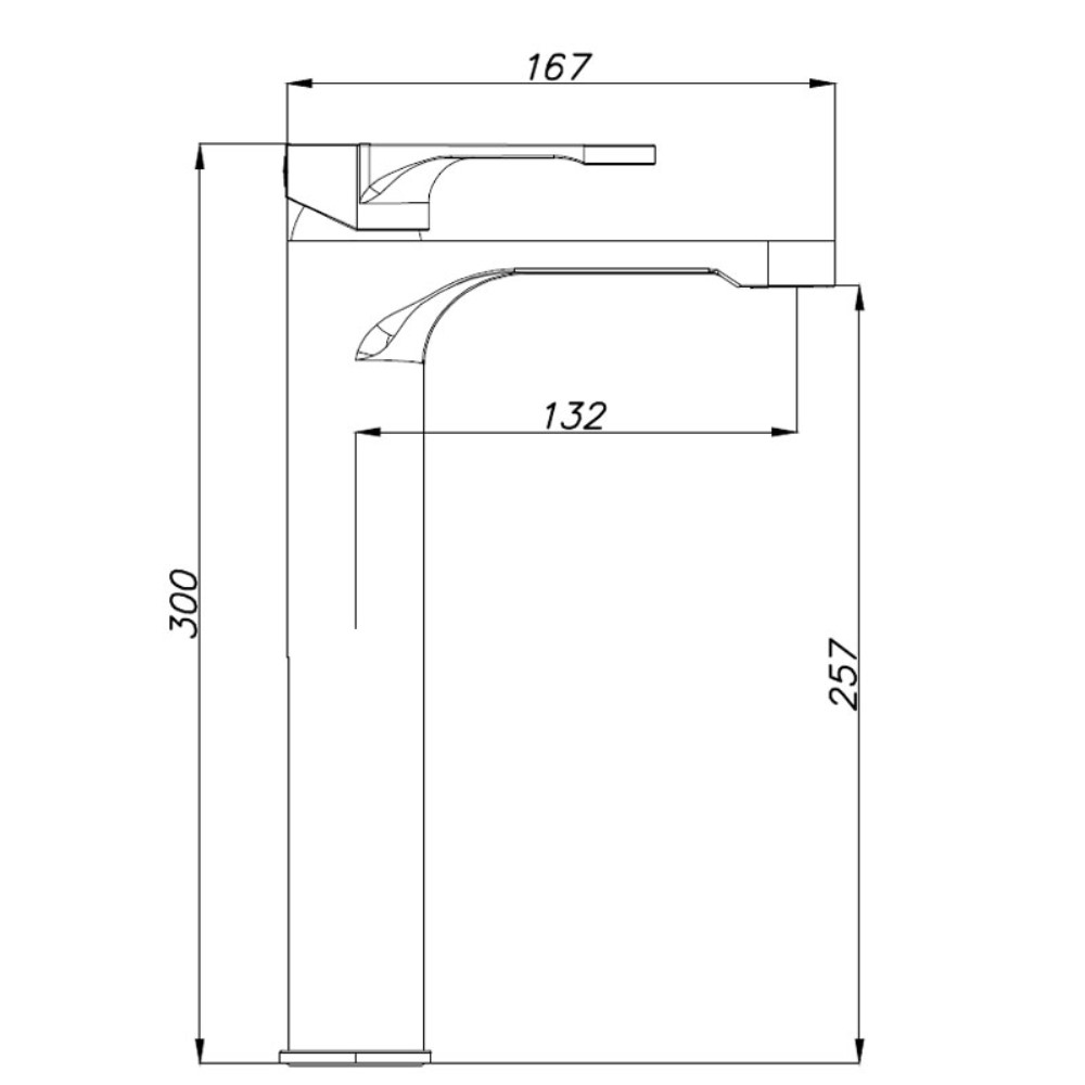 Смеситель для раковины Azario Viano Белый глянцевый AZ-158345526 Смеситель для раковины Azario Viano Белый глянцевый AZ-158345526 — изображение 2