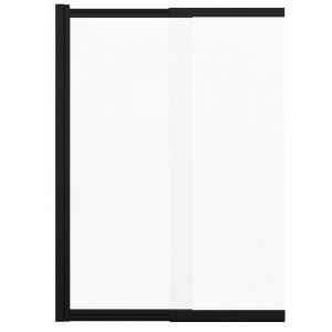 Шторка для ванны Azario Merrit 80 Черный / Прозрачное AZ-NF6122 800 BLACK