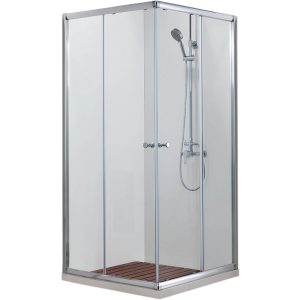 Душевой уголок Azario Greenwood 100х100 Хром / Прозрачное AZ-NNE1142 1000 Душевой уголок Azario Greenwood 100х100 Хром / Прозрачное AZ-NNE1142 1000