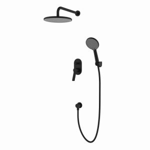 Душевая встройка Azario Vise Черный матовый AZ-VSA248330PA+82KPA Душевая встройка Azario Vise Черный матовый AZ-VSA248330PA+82KPA