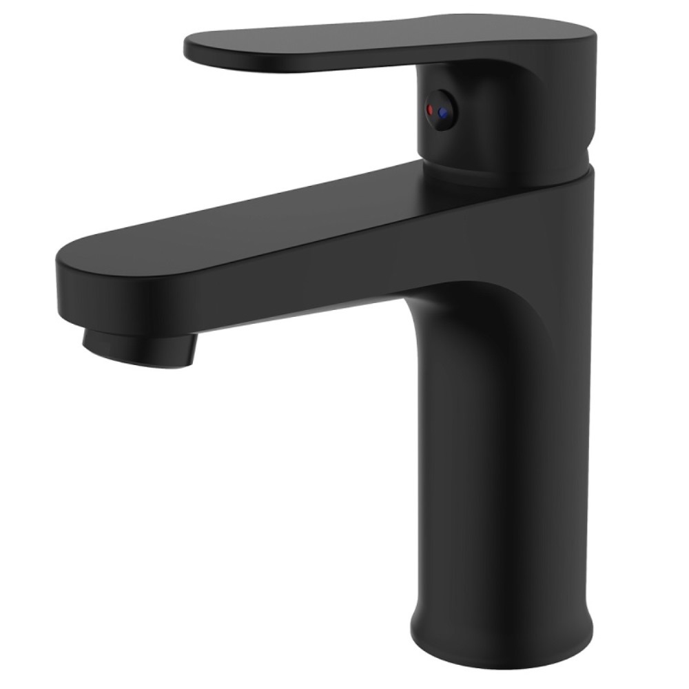 Смеситель для раковины Azario Elvis Черный матовый AZ-WWK168155PA Смеситель для раковины Azario Elvis Черный матовый AZ-WWK168155PA