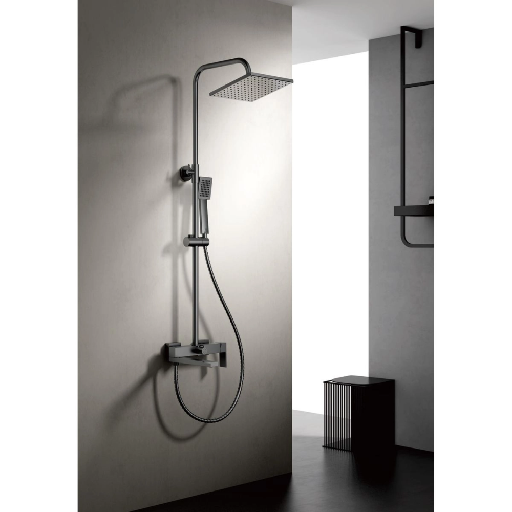 Душевая система Belz B613 с изливом Хром глянцевый B24613 Душевая система Belz B613 с изливом Хром глянцевый B24613 — изображение 2