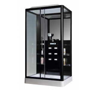 Душевая кабина Loranto Selak 120х90 левая Черный / Тонированное CS00035775