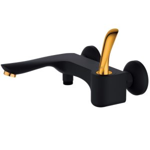 Смеситель для ванны D&K Venice Baciano Черный / Золото DA1033259