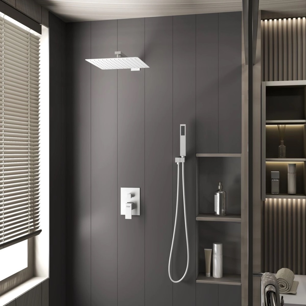 Душевая встройка D&K Bayern.Liszt Белый матовый DA1515708A04 Душевая встройка D&K Bayern.Liszt Белый матовый DA1515708A04 — изображение 2