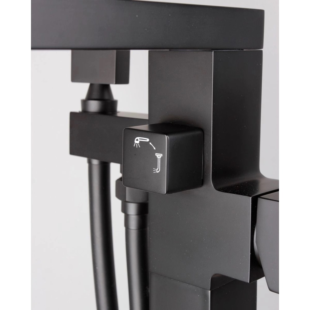 Смеситель напольный D&K Bayern.Liszt Черный матовый DA1516005 Смеситель напольный D&K Bayern.Liszt Черный матовый DA1516005 — изображение 4