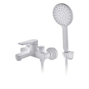 Смеситель для ванны D&K Bayern.Furth Белый матовый DA1523208