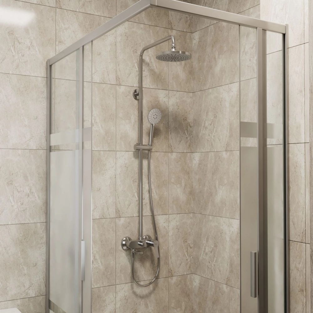 Душевая система D&K Bayern.Bamberg с изливом Хром глянцевый DA1553701B18 Душевая система D&K Bayern.Bamberg с изливом Хром глянцевый DA1553701B18 — изображение 2