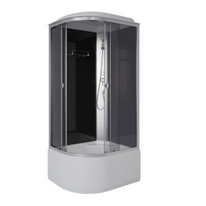 Душевая кабина Niagara Eco 100х80 правая Хром / Тонированное E100/80/40R/TN Душевая кабина Niagara Eco 100х80 правая Хром / Тонированное E100/80/40R/TN