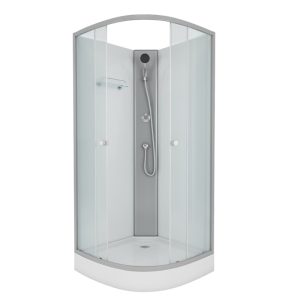 Душевая кабина Niagara Eco 90х90 Хром / Матовое E90/13/MT/BK