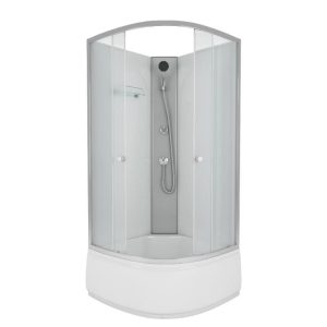 Душевая кабина Niagara Eco 90х90 Хром / Матовое E90/40/MT/BK