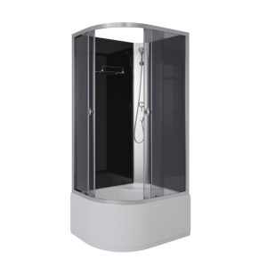 Душевая кабина Niagara Eco 90х80 правая Хром / Тонированное E90/80/40R/TN/BK