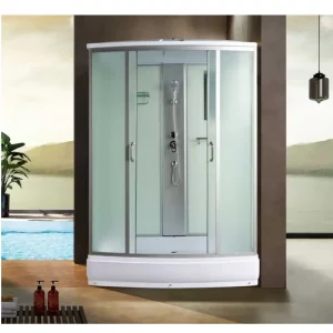 Душевая кабина Водный мир 150х90, Хром / Тонированное, Низкий поддон Душевая кабина Водный мир 150х90, Хром / Тонированное, Низкий поддон