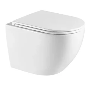 Унитаз подвесной Azario Navio + с сиденьем Белый AZ-0074 Унитаз подвесной Azario Navio + с сиденьем Белый AZ-0074