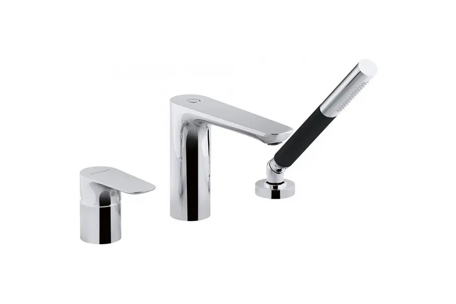 Смеситель на борт ванны Jacob Delafon Aleo на 3 отверстия E72292-CP Смеситель на борт ванны Jacob Delafon Aleo на 3 отверстия E72292-CP