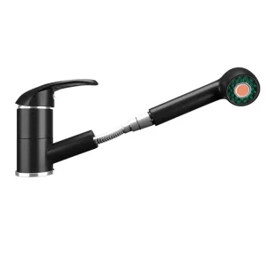 Смеситель для кухни Ulgran Classic U-002 U-002-344 Ультра-чёрный