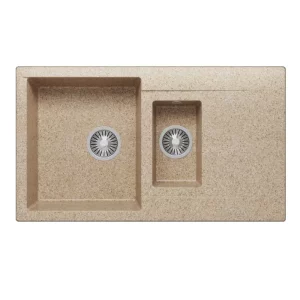 Мойка кухонная Polygran Brig 87 627413 Песочный