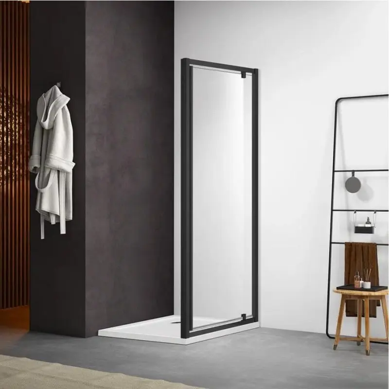 Душевая дверь Aquatek Ari 90 Черный / Прозрачное AQ ARI PI 09020BL Душевая дверь Aquatek Ari 90 Черный / Прозрачное AQ ARI PI 09020BL