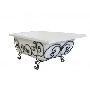 Кованая подставка для ванны Эстет Дельта Патина ФР-00001215