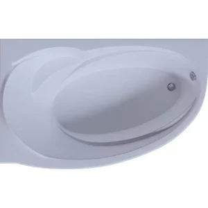 Ванна акриловая Акватек Бетта 160х97 левая (каркас + слив-перелив + экран) BET160-0000027