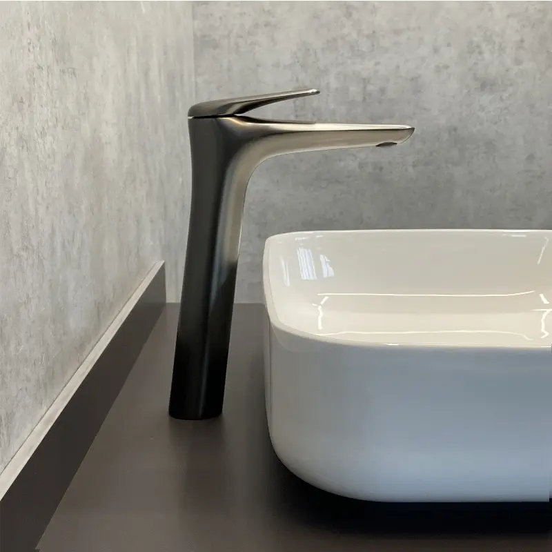 Смеситель для раковины Comforty FC074B-CGT Графит Смеситель для раковины Comforty FC074B-CGT Графит