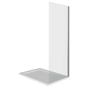 Душевая перегородка Bas Orion 80х185 Хром / Грейп