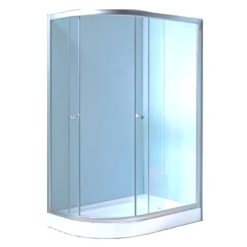 Душевой уголок Водный мир 120х85 с поддоном правый Хром / Матовое Душевой уголок Водный мир 120х85 с поддоном правый Хром / Матовое