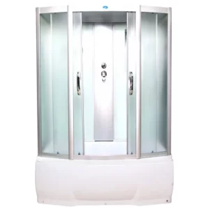 Душевая кабина Водный мир 170х75, Хром / Матовое, Высокий поддон Душевая кабина Водный мир 170х75, Хром / Матовое, Высокий поддон